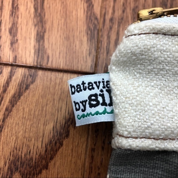 BATAVIA BY SIL 🇨🇦 One of‎ a Kind Clutch Bag Contrasting Fabric - Picture 3 of 6